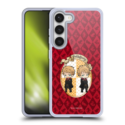 Harry Potter Deathly Hallows XXXVI Fred And George Soft Gel Case for Samsung Galaxy S23 5G & MagSafe