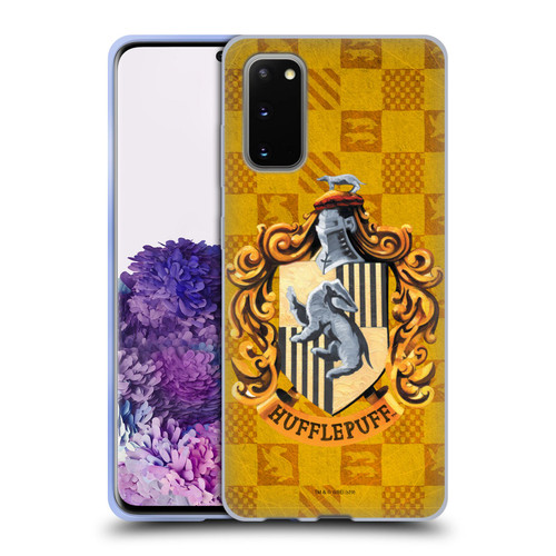 Harry Potter Prisoner Of Azkaban I Hufflepuff Crest Soft Gel Case for Samsung Galaxy S20 / S20 5G