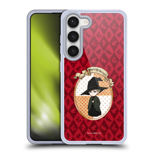 Harry Potter Deathly Hallows XXXVI Minerva Mcgonnagall Soft Gel Case for Samsung Galaxy S23 5G & MagSafe