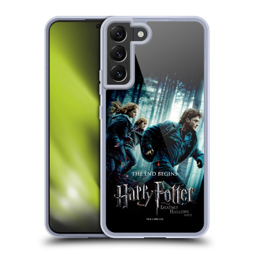 Harry Potter Deathly Hallows VII Group Soft Gel Case for Samsung Galaxy S22+ 5G & MagSafe