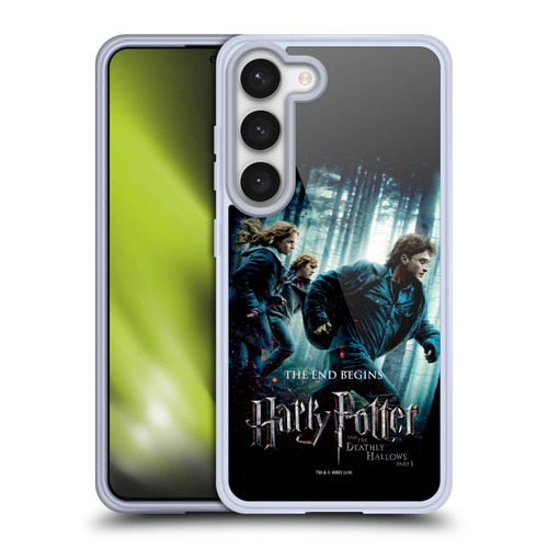 Harry Potter Deathly Hallows VII Group Soft Gel Case for Samsung Galaxy S23 5G & MagSafe