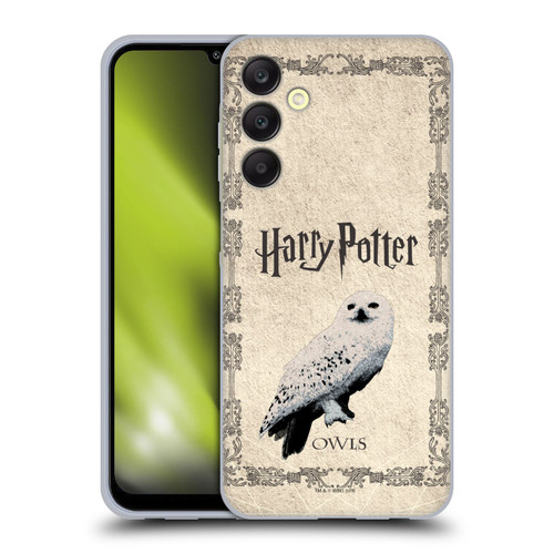 Harry Potter Prisoner Of Azkaban III Hedwig Owl Soft Gel Case for Samsung Galaxy A25 5G
