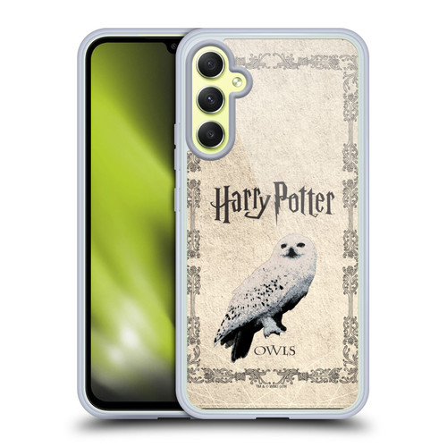 Harry Potter Prisoner Of Azkaban III Hedwig Owl Soft Gel Case for Samsung Galaxy A34 5G