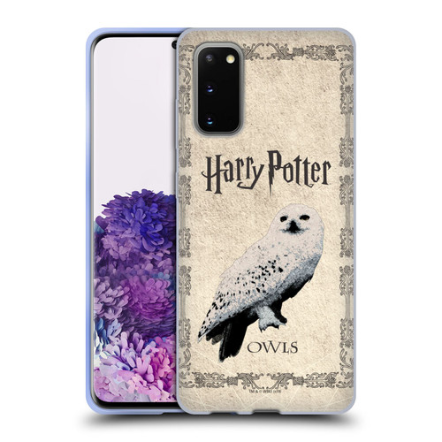 Harry Potter Prisoner Of Azkaban III Hedwig Owl Soft Gel Case for Samsung Galaxy S20 / S20 5G