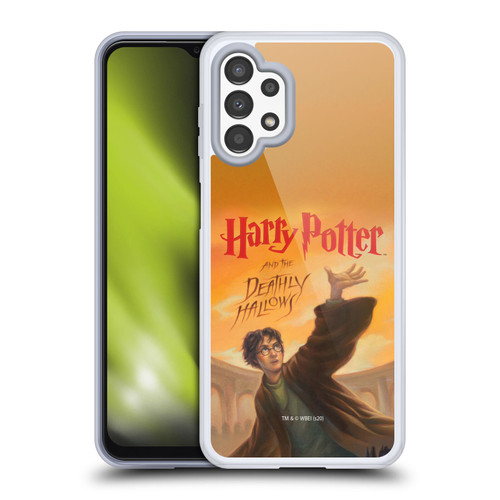 Harry Potter Literary Covers Deathly Hallows Soft Gel Case for Samsung Galaxy A13 (2022)