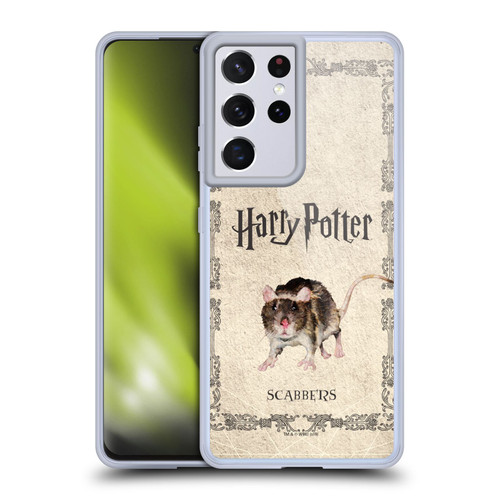 Harry Potter Prisoner Of Azkaban III Scabbers Rat Soft Gel Case for Samsung Galaxy S21 Ultra 5G & MagSafe