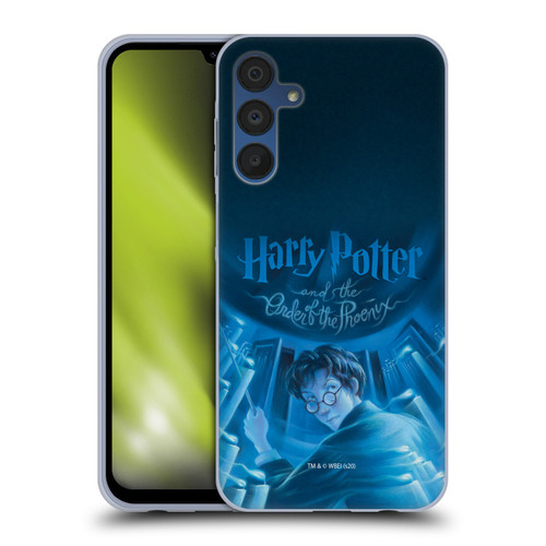 Harry Potter Literary Covers Order Of The Phoenix Soft Gel Case for Samsung Galaxy A15 & MagSafe