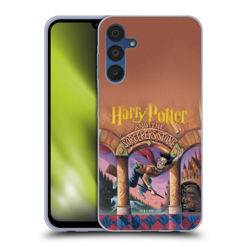 Harry Potter Literary Covers Sorcerer's Stone Soft Gel Case for Samsung Galaxy A15 & MagSafe