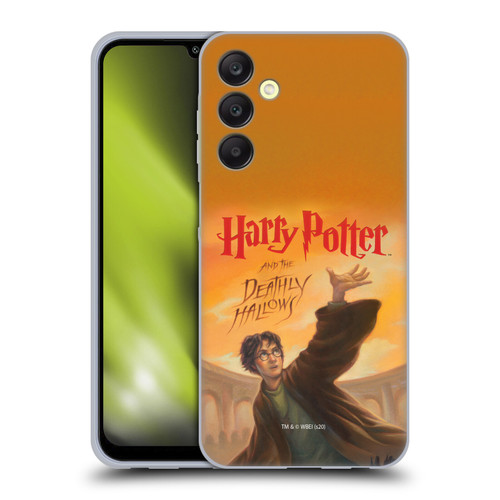 Harry Potter Literary Covers Deathly Hallows Soft Gel Case for Samsung Galaxy A25 5G