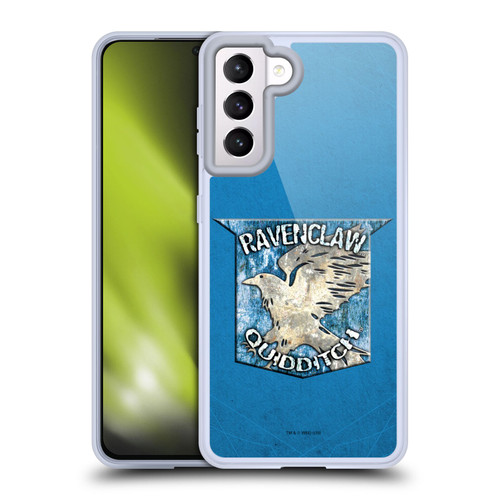 Harry Potter Prisoner Of Azkaban V Ravenclaw Quidditch Badge Soft Gel Case for Samsung Galaxy S21 5G & MagSafe