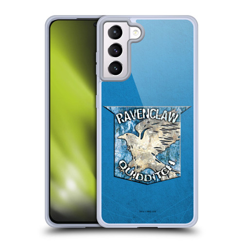 Harry Potter Prisoner Of Azkaban V Ravenclaw Quidditch Badge Soft Gel Case for Samsung Galaxy S21+ 5G & MagSafe