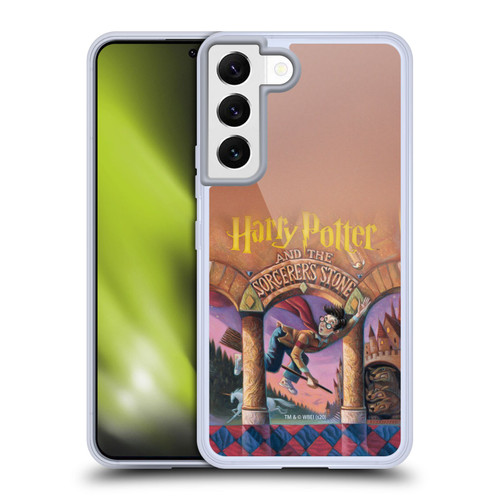 Harry Potter Literary Covers Sorcerer's Stone Soft Gel Case for Samsung Galaxy S22 5G & MagSafe