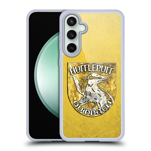Harry Potter Prisoner Of Azkaban V Hufflepuff Quidditch Badge Soft Gel Case for Samsung Galaxy S23 FE 5G & MagSafe