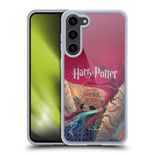 Harry Potter Literary Covers Chamber Of Secrets Soft Gel Case for Samsung Galaxy S23+ 5G & MagSafe