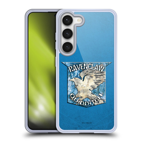Harry Potter Prisoner Of Azkaban V Ravenclaw Quidditch Badge Soft Gel Case for Samsung Galaxy S23 5G & MagSafe