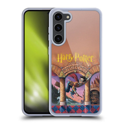 Harry Potter Literary Covers Sorcerer's Stone Soft Gel Case for Samsung Galaxy S23+ 5G & MagSafe