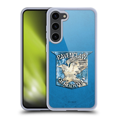 Harry Potter Prisoner Of Azkaban V Ravenclaw Quidditch Badge Soft Gel Case for Samsung Galaxy S23+ 5G & MagSafe