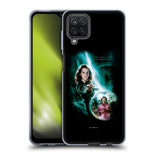 Harry Potter Order Of The Phoenix I Hermione Patronus Soft Gel Case for Samsung Galaxy A12 (2020)
