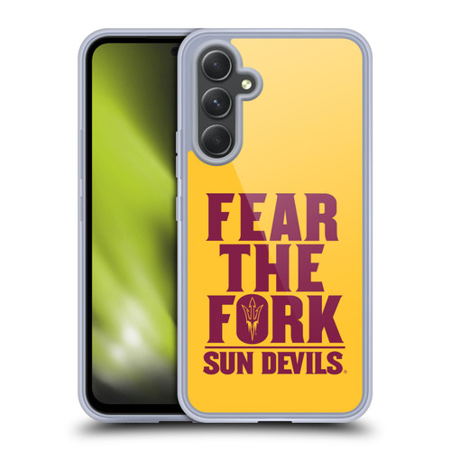 Arizona State University ASU Arizona State Art Fear The Fork Soft Gel Case for Samsung Galaxy A54 5G