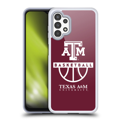 Texas A&M University TAMU Texas A&m University Texas A&M Basketball Soft Gel Case for Samsung Galaxy A13 (2022)