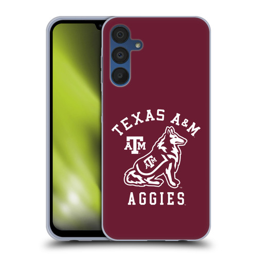 Texas A&M University TAMU Texas A&m University Aggies Soft Gel Case for Samsung Galaxy A15 & MagSafe