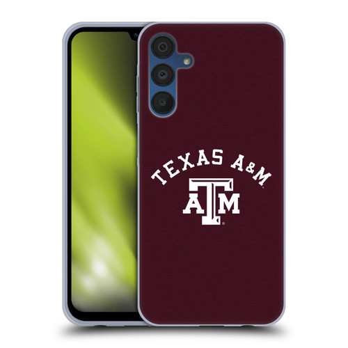 Texas A&M University TAMU Texas A&m University Campus Logotype Soft Gel Case for Samsung Galaxy A15 & MagSafe