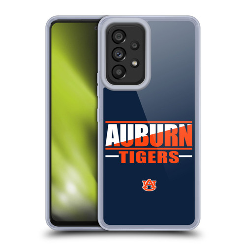 Auburn University AU Auburn University Art Auburn Tigers 2 Soft Gel Case for Samsung Galaxy A53 5G (2022)