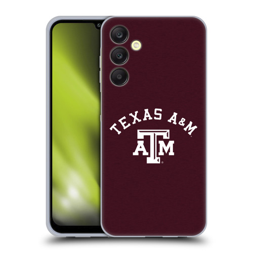 Texas A&M University TAMU Texas A&m University Campus Logotype Soft Gel Case for Samsung Galaxy A25 5G