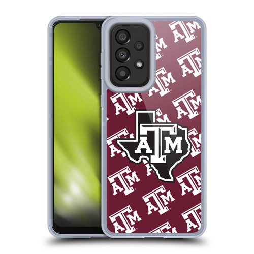Texas A&M University TAMU Texas A&m University Pattern Soft Gel Case for Samsung Galaxy A33 5G (2022)