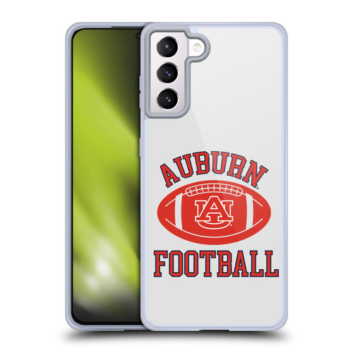 Auburn University AU Auburn University Art Auburn Football Soft Gel Case for Samsung Galaxy S21+ 5G & MagSafe