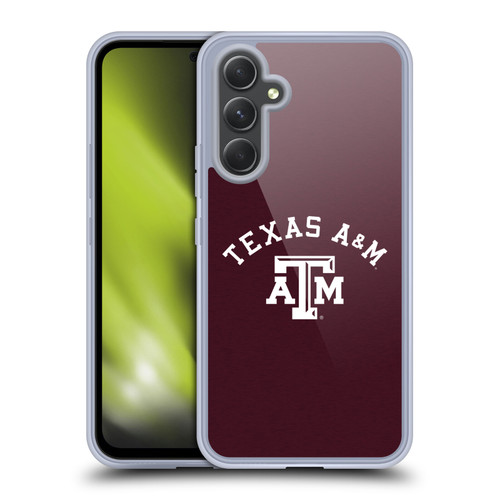 Texas A&M University TAMU Texas A&m University Campus Logotype Soft Gel Case for Samsung Galaxy A54 5G