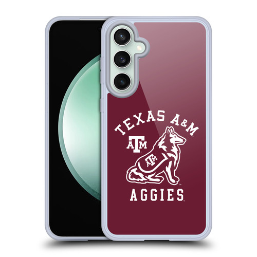 Texas A&M University TAMU Texas A&m University Aggies Soft Gel Case for Samsung Galaxy S23 FE 5G & MagSafe