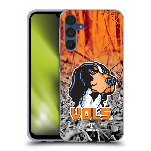University Of Tennessee UTK University Of Tennessee Art Gradient Hunting Camou Soft Gel Case for Samsung Galaxy A15 & MagSafe