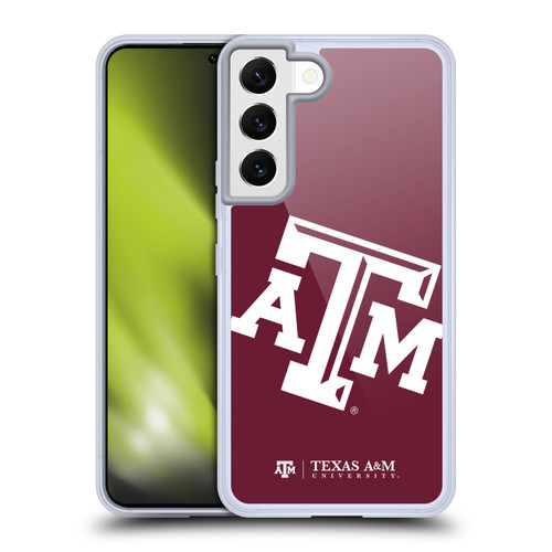 Texas A&M University TAMU Texas A&m University Oversized Soft Gel Case for Samsung Galaxy S22 5G & MagSafe