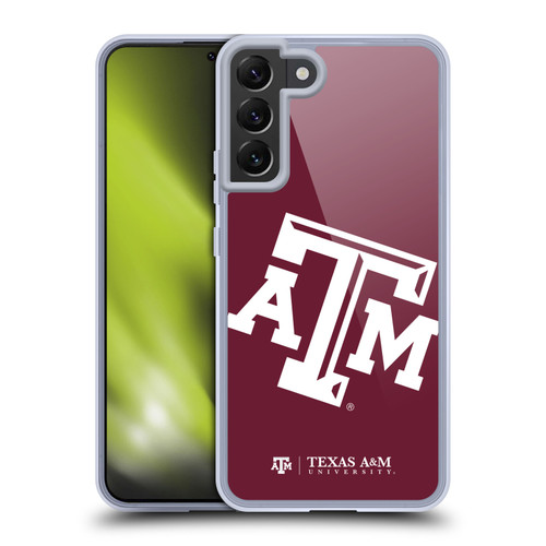 Texas A&M University TAMU Texas A&m University Oversized Soft Gel Case for Samsung Galaxy S22+ 5G & MagSafe