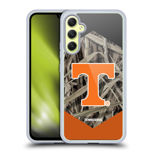 University Of Tennessee UTK University Of Tennessee Art Color Blocking Hunting Camou Soft Gel Case for Samsung Galaxy A34 5G