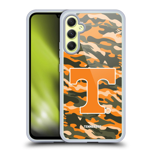 University Of Tennessee UTK University Of Tennessee Art Filtered All Purpose Camou Soft Gel Case for Samsung Galaxy A34 5G