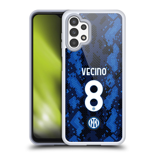 Fc Internazionale Milano 2021/22 Players Home Kit Matías Vecino Soft Gel Case for Samsung Galaxy A13 (2022)