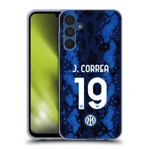 Fc Internazionale Milano 2021/22 Players Home Kit Joaquín Correa Soft Gel Case for Samsung Galaxy A15 & MagSafe