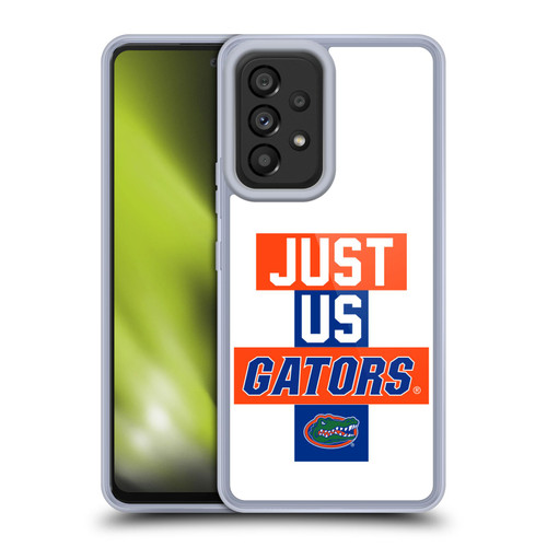 University Of Florida UF University of Florida Art Just Us Soft Gel Case for Samsung Galaxy A53 5G (2022)
