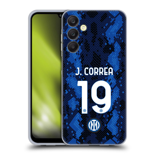 Fc Internazionale Milano 2021/22 Players Home Kit Joaquín Correa Soft Gel Case for Samsung Galaxy A25 5G