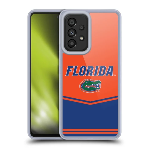 University Of Florida UF University of Florida Jersey Cheerleader Soft Gel Case for Samsung Galaxy A53 5G (2022)
