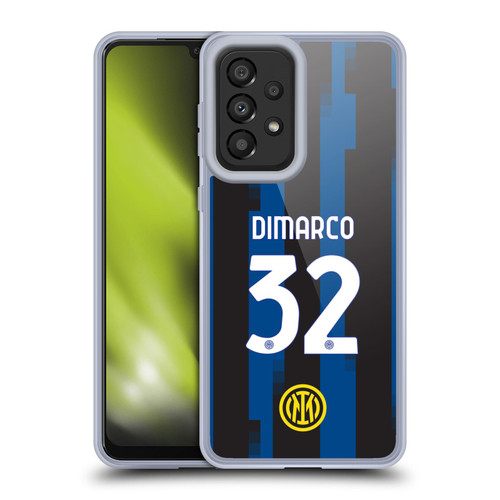 Fc Internazionale Milano 2023/24 Players Home Kit Federico Dimarco Soft Gel Case for Samsung Galaxy A33 5G (2022)