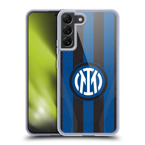 Fc Internazionale Milano 2022/23 Crest Kit Home Soft Gel Case for Samsung Galaxy S22+ 5G & MagSafe