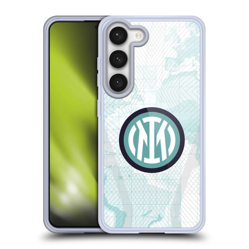 Fc Internazionale Milano 2022/23 Crest Kit Away Soft Gel Case for Samsung Galaxy S23 5G & MagSafe