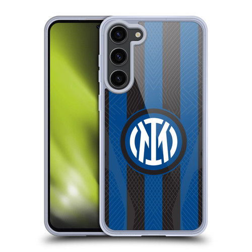 Fc Internazionale Milano 2022/23 Crest Kit Home Soft Gel Case for Samsung Galaxy S23+ 5G & MagSafe