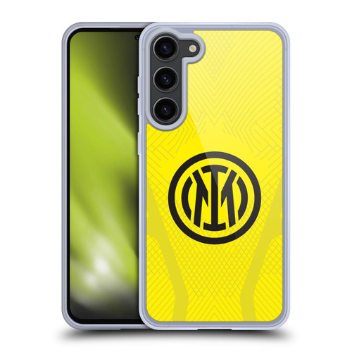Fc Internazionale Milano 2022/23 Crest Kit Third Soft Gel Case for Samsung Galaxy S23+ 5G & MagSafe