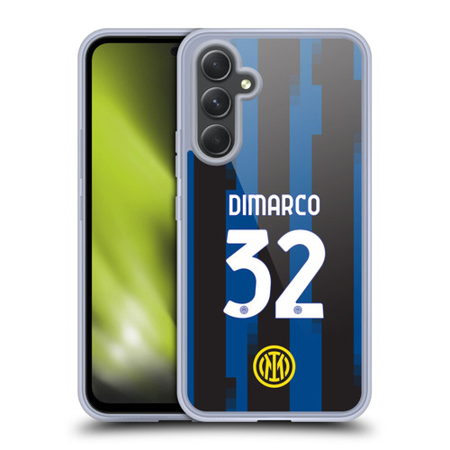 Fc Internazionale Milano 2023/24 Players Home Kit Federico Dimarco Soft Gel Case for Samsung Galaxy A54 5G