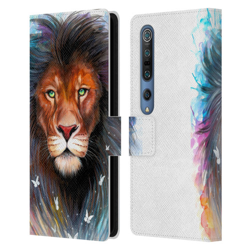 Pixie Cold Cats Sacred King Leather Book Wallet Case Cover For Xiaomi Mi 10 5G / Mi 10 Pro 5G