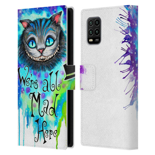 Pixie Cold Cats We Are All Mad Here Leather Book Wallet Case Cover For Xiaomi Mi 10 Lite 5G